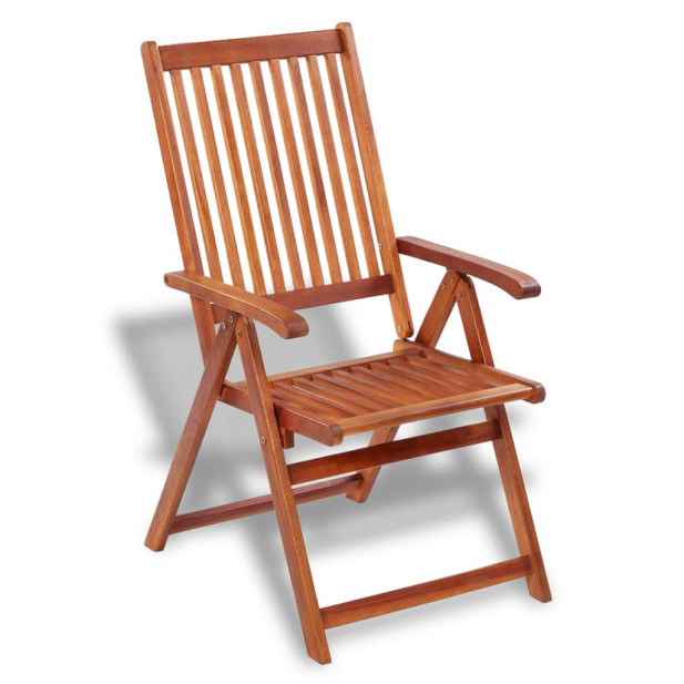 2 db barna összecsukható tömör akácfa kerti szék - utánvéttel vagy ingyenes szállítással