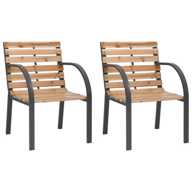2 darab fa kerti szék - utánvéttel vagy ingyenes szállítással