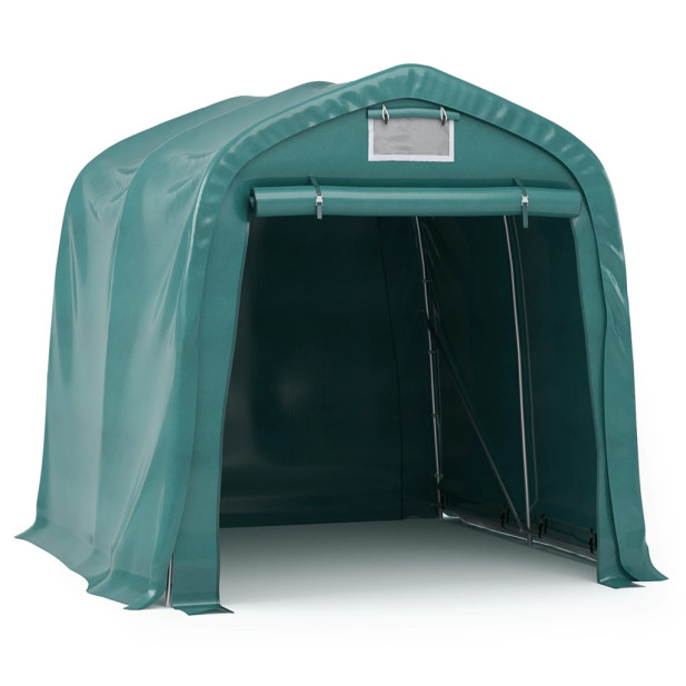 Zöld PVC sátorgarázs 1,6 x 2,4 m - utánvéttel vagy ingyenes szállítással