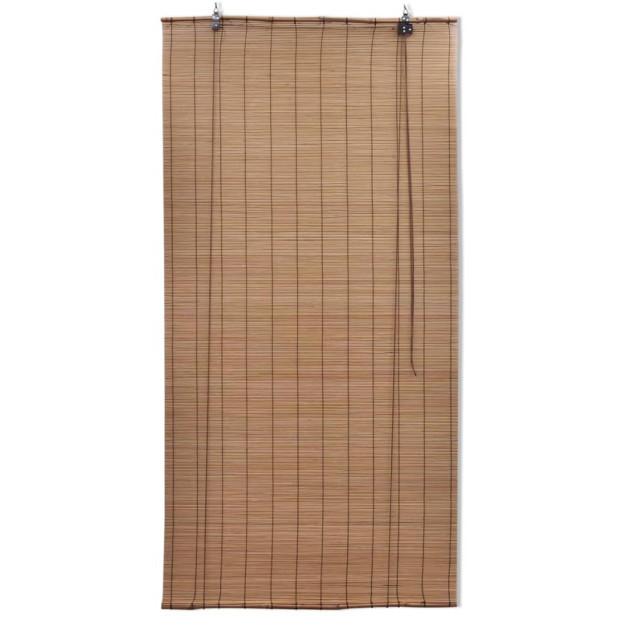 2 db barna bambusz redőny 80 x 160 cm - utánvéttel vagy ingyenes szállítással