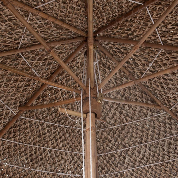 Bambuszernyő banánlevél tetővel 210 cm - utánvéttel vagy ingyenes szállítással