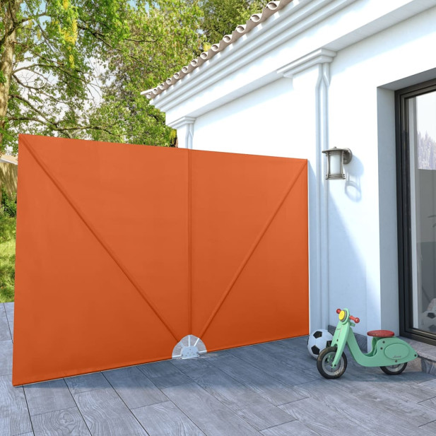 Terrakotta összecsukható terasz oldalárnyékoló 300 x 200 cm - utánvéttel vagy ingyenes szállítással