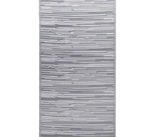 Szürke PP kültéri szőnyeg 190 x 290 cm - utánvéttel vagy ingyenes szállítással